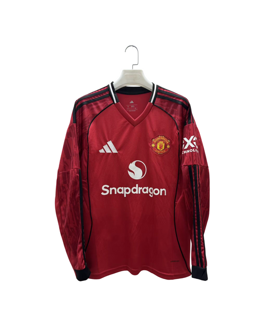 Manchester UTD Home Long Sleeve (Adults Normal Fit)